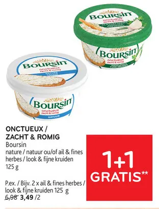 Offre: ONCTUEUX / ZACHT & ROMIG Boursin