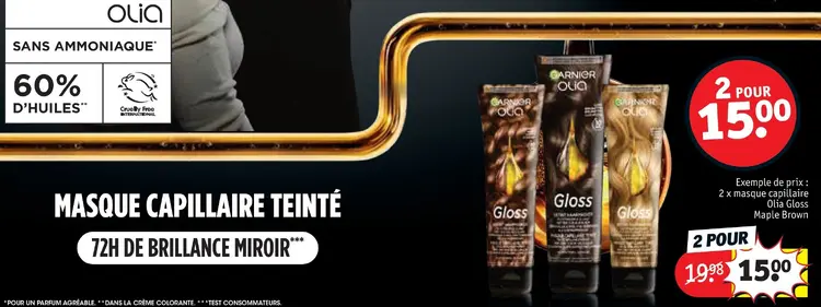Offre: Masque Capillaire Teinté