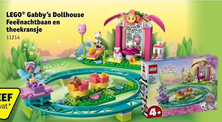Aanbieding: LEGO® Gabby's Dollhouse Feeënnachtbaan en the