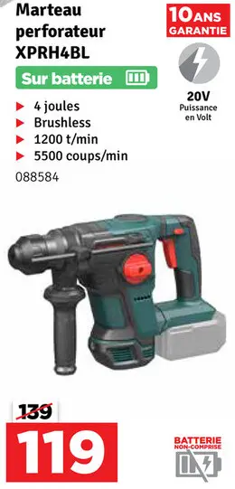 Offre: Marteau perforateur XPRH4BL
