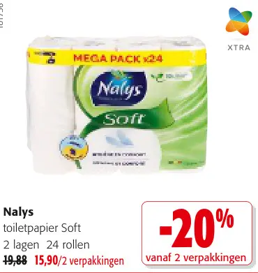 Promotie: toiletpapier Soft
