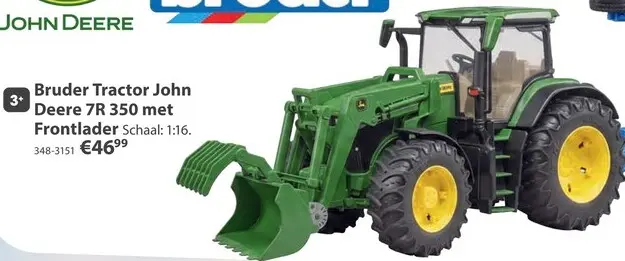 Aanbieding: Tractor John Deere 7R 350 met Frontlader