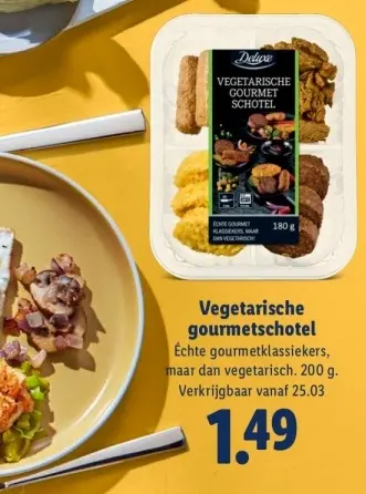 Aanbieding: Vegetarische gourmetschotel
