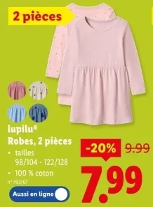 Offre: Robes
