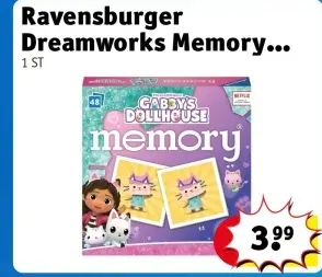 Offre: Ravensburger Dreamworks Memory...