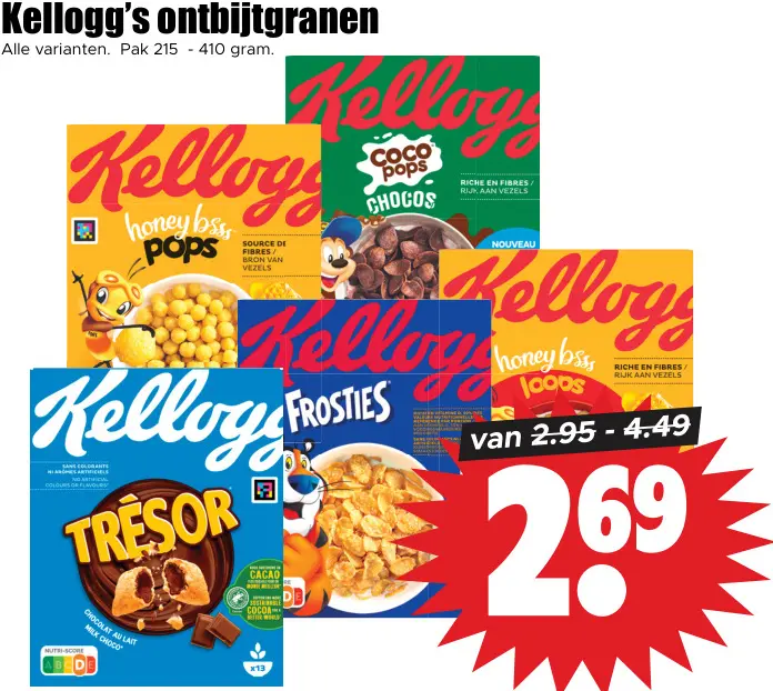 Aanbieding: Ontbijtgranen