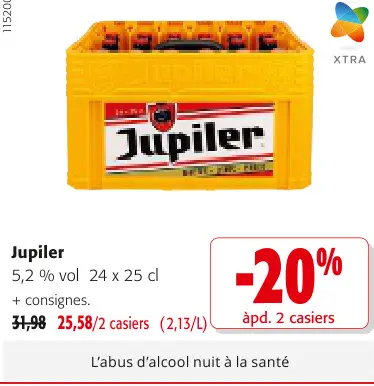 Offre: Jupiler