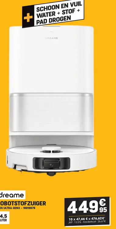 Promotie: Robotstofzuiger