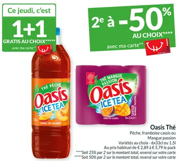 Offre: Oasis Thé