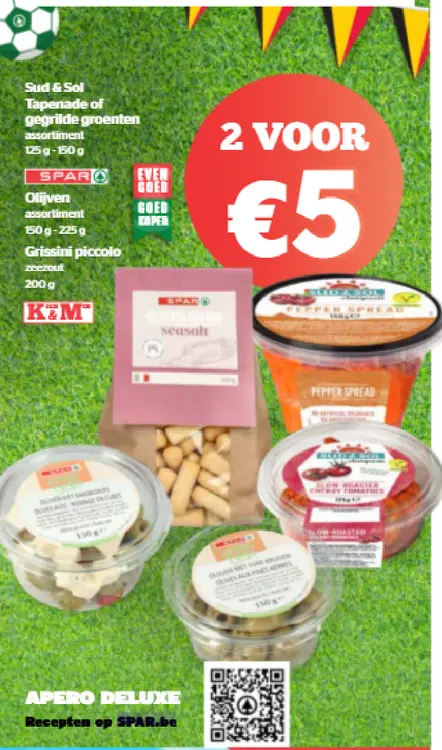 Promotie: Tapenade of gegrilde groenten, Olijven, Griss