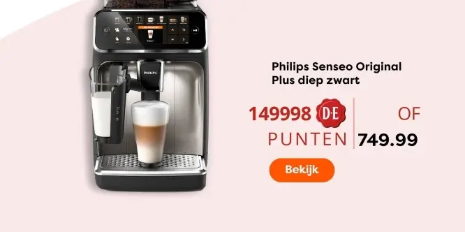 Aanbieding: Senseo Original Plus diep zwart