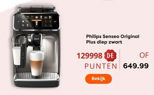 Aanbieding: Senseo Original Plus diep zwart