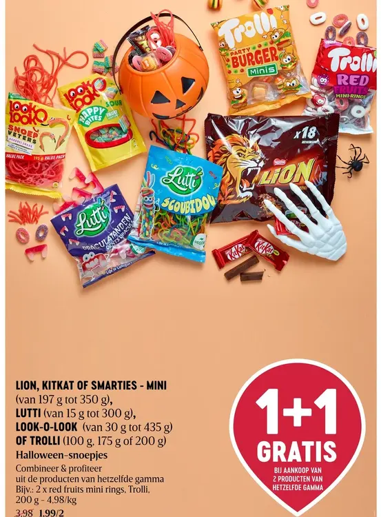 Promotie: Halloween-snoepjes