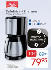 Offre: Cafetière + thermos