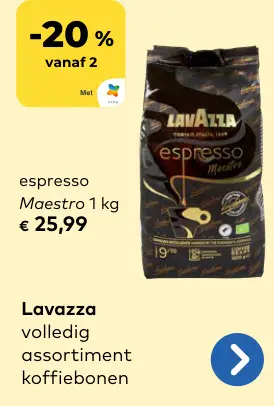 Promotie: espresso Maestro