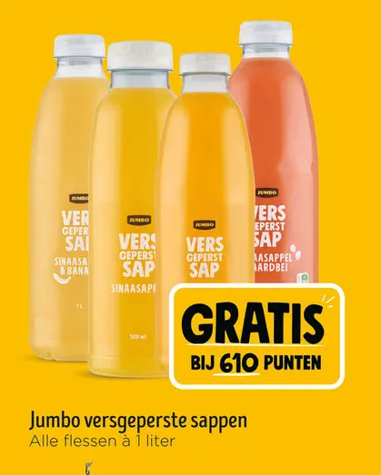 Aanbieding: Jumbo versgeperste sappen