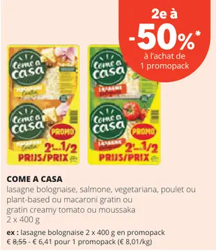 Offre: COME A CASA