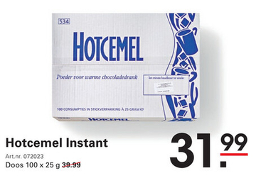 Aanbieding: Hotcemel Instant