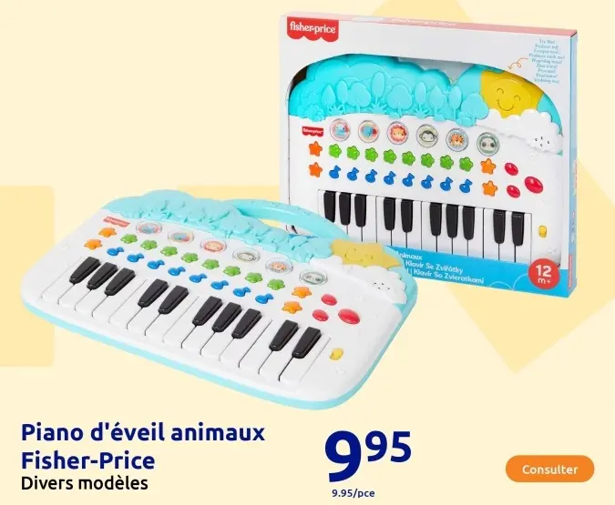 Offre: Piano d'éveil animaux