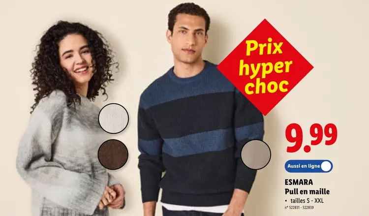 Offre: Pull en maille