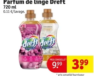 Offre: Parfum de linge