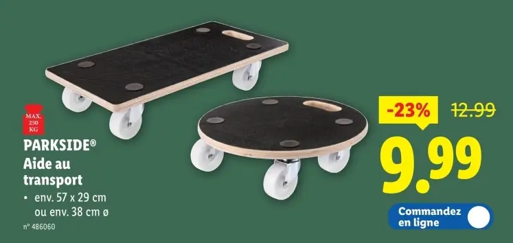 Offre: Aide au transport