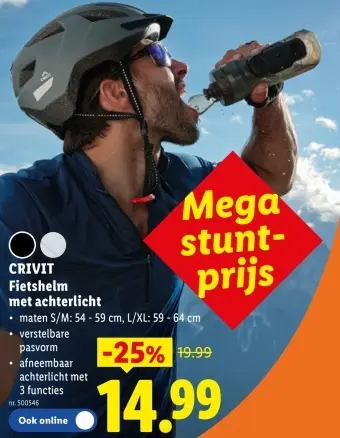 Promotie: Fietshelm