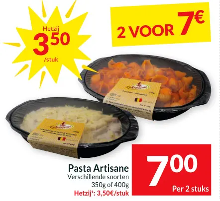 Promotie: Pasta Artisane