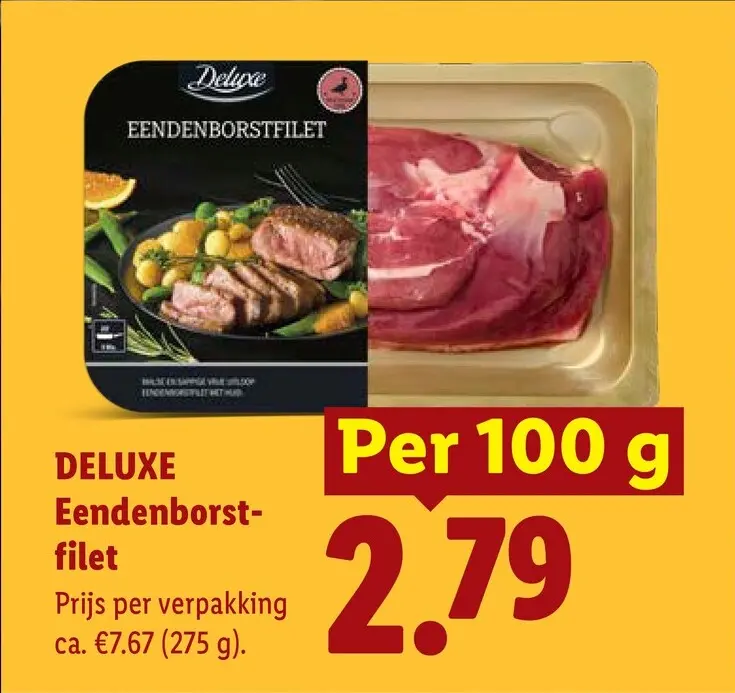 Aanbieding: Deluxe Eendenborstfilet