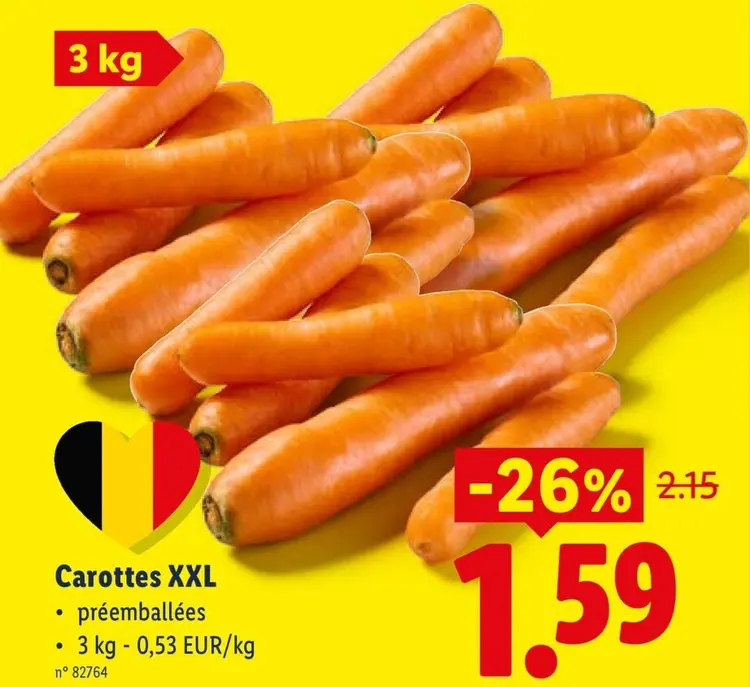 Offre: Carottes XXL