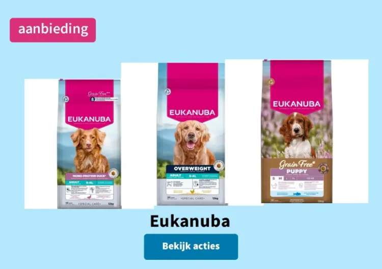 Promotie: Eukanuba hondenvoer