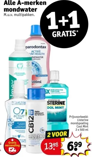 Aanbieding: mondwater