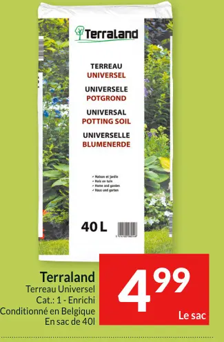 Offre: Terreau Universel
