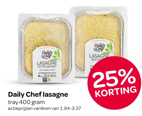Aanbieding: Lasagne