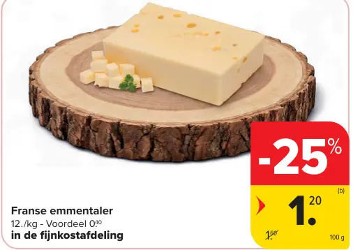Promotie: Franse emmentaler