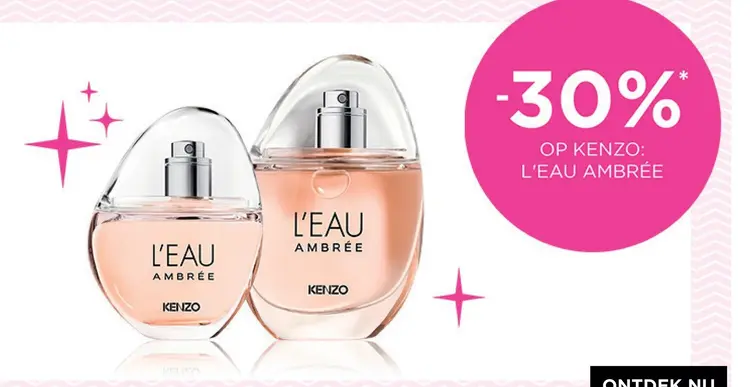 Promotie: L'eau ambrée