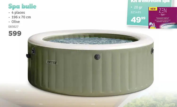 Offre: Spa bulle