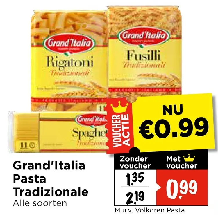 Aanbieding: Pasta Tradizionale