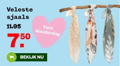 Aanbieding: Veleste sjaals