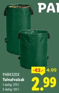Aanbieding: Tuinafvalzak