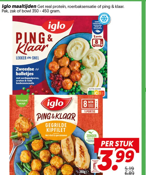 Aanbieding: Iglo maaltijden