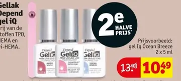 Aanbieding: Gellak Depend gel iQ