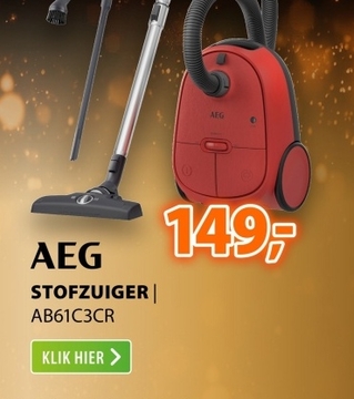 Aanbieding: AEG 6000 Clean (AB61C3CR) Rood