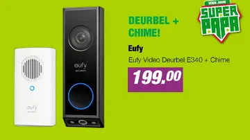 Aanbieding: Eufy Video Deurbel E340 + Chime