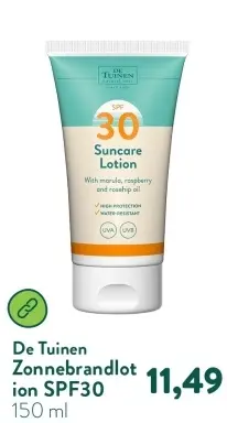 Aanbieding: Zonnebrandlotion SPF30