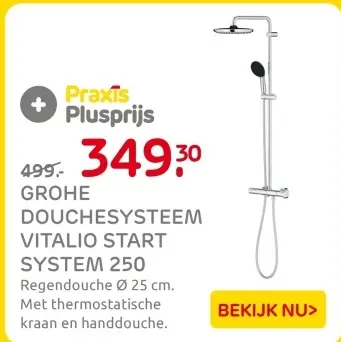Aanbieding: Douchesysteem vitalio start system 250