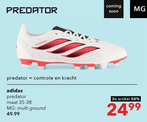 Aanbieding: Predator voetbalschoenen
