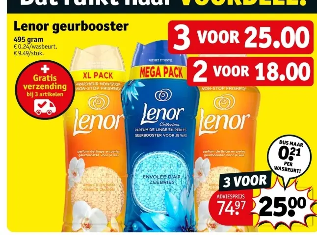 Aanbieding: geurbooster