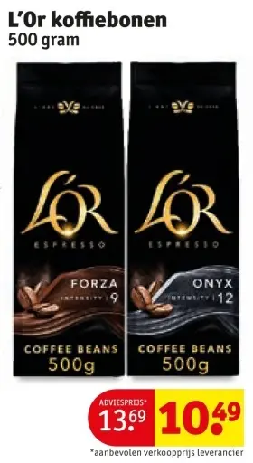 Aanbieding: Koffiebonen