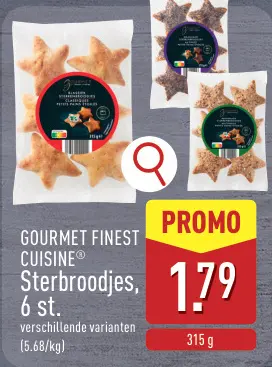 Promotie: Sterbroodjes